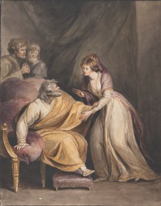 Lear und Cordelia von Mary Hoare