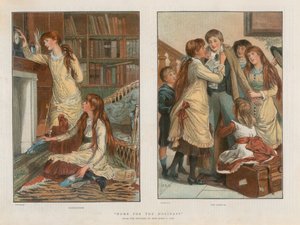 Zuhause für die Feiertage, Erwartung und Ankunft von Mary L. Gow