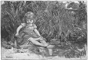 Szene aus Silas Marner von George Eliot von Mary L Gow