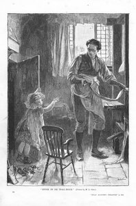Szene aus Silas Marner von George Eliot, 1882