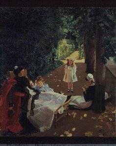 Der Park, ca. 1900 von Mary Louise MacMonnies