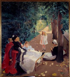 Mittagsschlaf im Park von Mary Louise MacMonnies