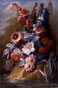 Stillleben mit Blumen von Mary Moser