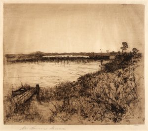 Salzwasserteiche von Mary Nimmo Moran