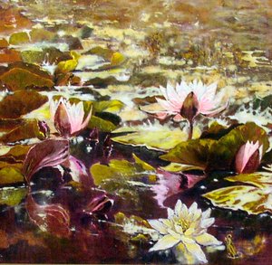 Lilien in den Melbourne-Gärten von Mary Smith