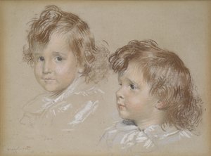Kinderköpfe von Mary Stevenson Cassatt