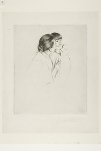 Bäuerin mit Kind von Mary Stevenson Cassatt