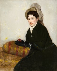 Porträt von Madame X im Matinee-Kleid von Mary Stevenson Cassatt