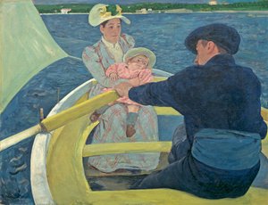 Die Bootspartie von Mary Stevenson Cassatt