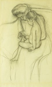 Die Pediküre, um 1908
