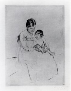 Der Strumpf von Mary Stevenson Cassatt