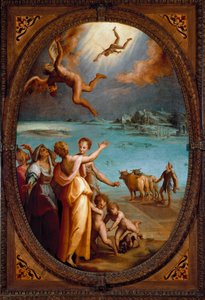 Der Sturz des Ikarus von Maso da San Friano
