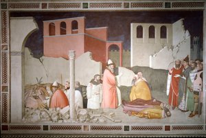 Episoden von Silvester: Papst Silvester I. schließt das Maul des Drachen und erweckt zwei Magier wieder zum Leben