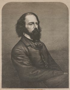 Porträt von Alfred, Lord Tennyson 1809-1892, 1864 von Mason Jackson
