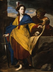 Judith mit dem Kopf des Holofernes, ca. 1640 von Massimo Stanzione