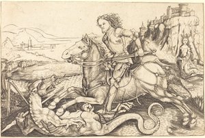Heiliger Georg und der Drache von Master AG