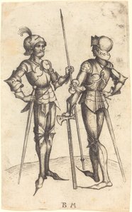 Zwei Männer in Rüstung von Master BM