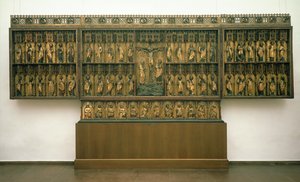 Hochaltar von St. Peter in Hamburg, der Grabower Altar, 1383 von Master Bertram of Minden