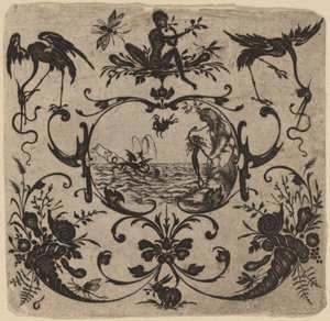 Ornament mit Groteske