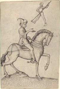 Der Ritter der Menschen von Master E.S.