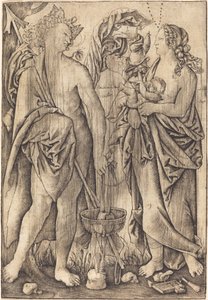 Mars und Venus (Merkur und Venus?)