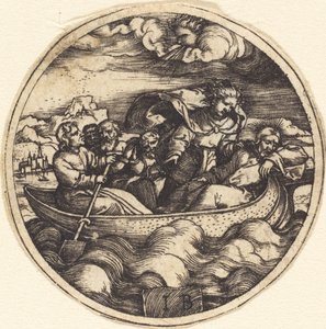 Christus stillt den Sturm von Master IB