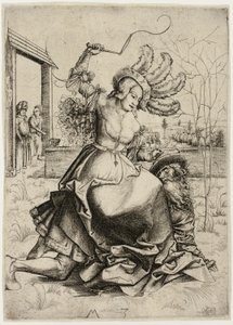 Aristoteles und Phyllis von Master MZ