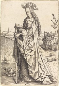 Heilige Katharina von Master MZ