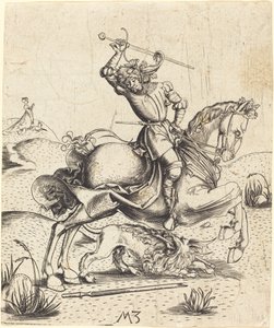 Sankt Georg und der Drache von Master MZ