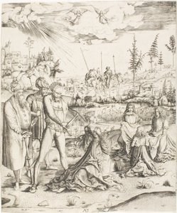 Das Martyrium der hl. Katharina von Master MZ