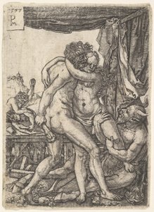 Herkules kämpft gegen die Kentauren, 1577 von Master PM