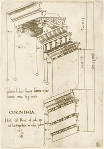 Gebälk aus der Basilica Ulpia, Rom von Master PS