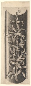 Blattornament, ca. 1465-90 von Master W. with the Key