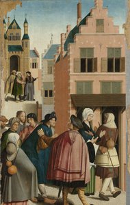 Die sieben Werke der Barmherzigkeit von Master of Alkmaar