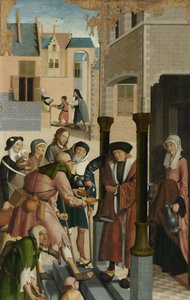 Die sieben Werke der Barmherzigkeit von Master of Alkmaar