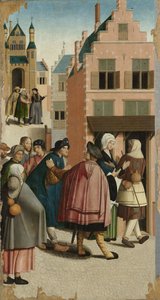 Die sieben Werke der Barmherzigkeit: Den Reisenden beherbergen, 1504