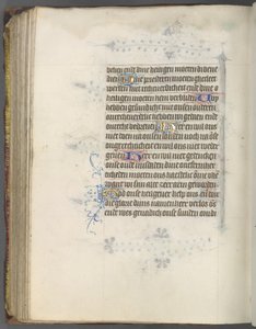 Stundenbuch Gebrauch von Utrecht: fol. 174v, Text, c. 1460-1465