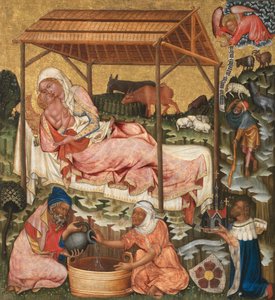 Die Geburt Christi von Master of Hohenfurth