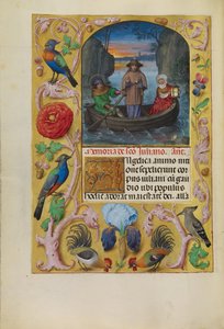 Sankt Julianus und seine Frau von Master of James IV of Scotland