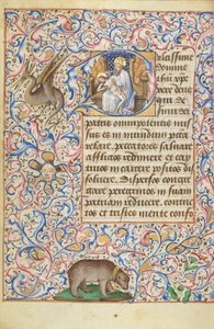 Der Gnadenthron Dreifaltigkeit von Master of Jean Rolin II (Hand B)
