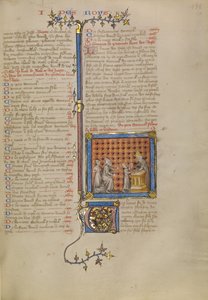 Samuel vor Eli dem Priester