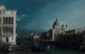 Der Eingang zum Canal Grande, Venedig
