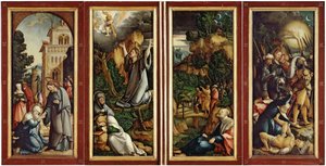 Der Wildenstein-Altar geschlossen von Master of Messkirch