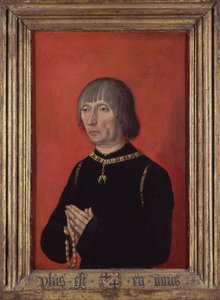 Porträt von Louis de Bruges, Seigneur de Gruuthuse von Master of Portraits of Princes