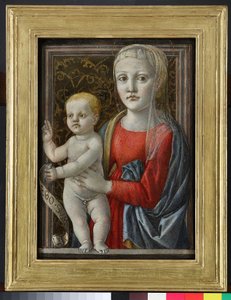 Madonna mit Kind von Master of Pratovecchio