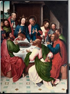 Das letzte Abendmahl (La cene) von Master of Saint John Evangelist