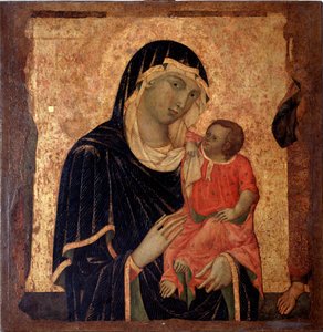 Jungfrau mit Kind (um 1350) von Master of Santa Maria di Castello