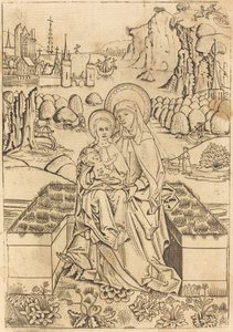 Madonna mit Kind und der heiligen Anna von Master of St. Sebastian