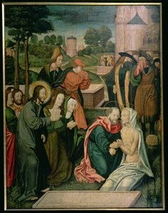 Die Auferweckung des heiligen Lazarus von Master of St. Severin