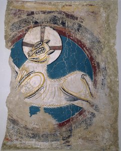 Apokalyptisches Lamm (aus Sant Climent de Tauell) von Master of Tahull
